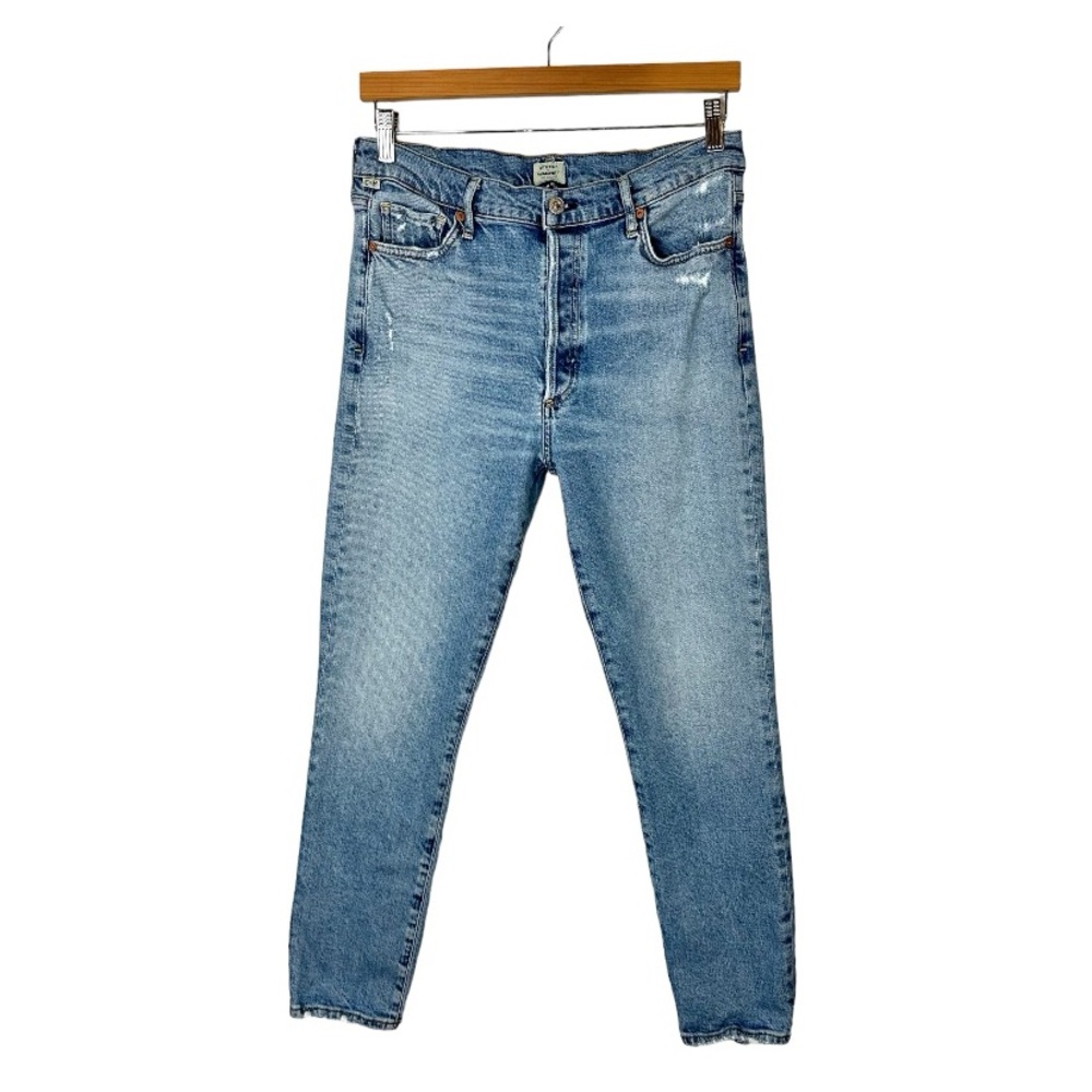 Citizens of Humanity Premium Olivia High Rise Slim Ankle Jeans Sz 29 Button Fly